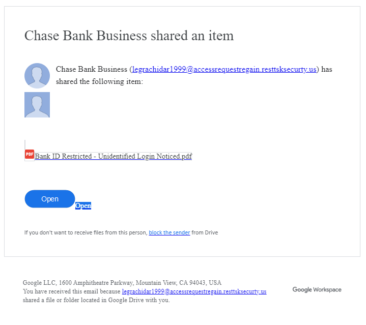 Email Content of Phish