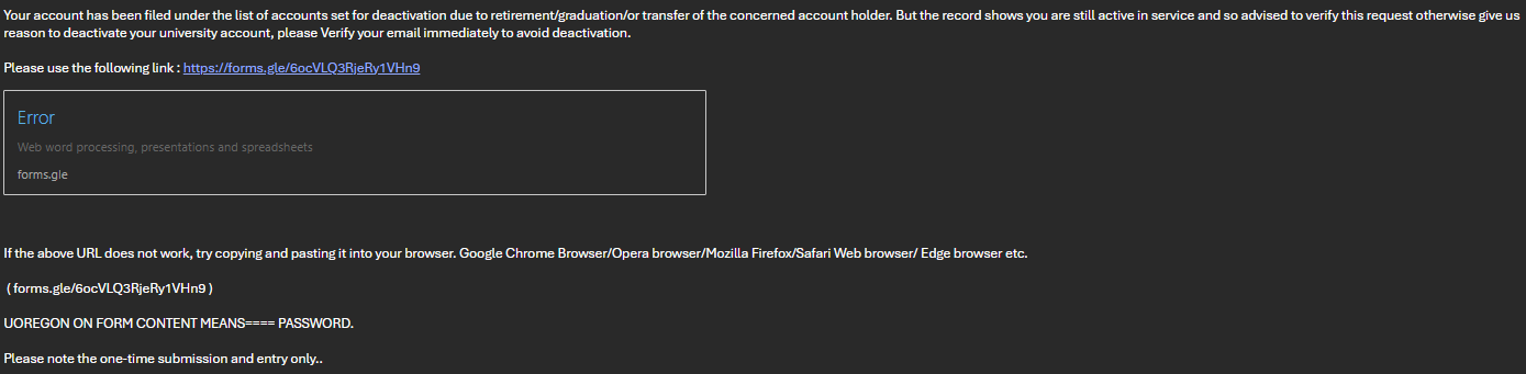 Phishing email picture 